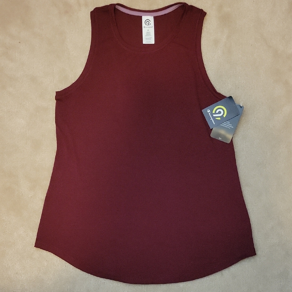 🤑⬇️Champion Women's Maroon Tank Top NWT